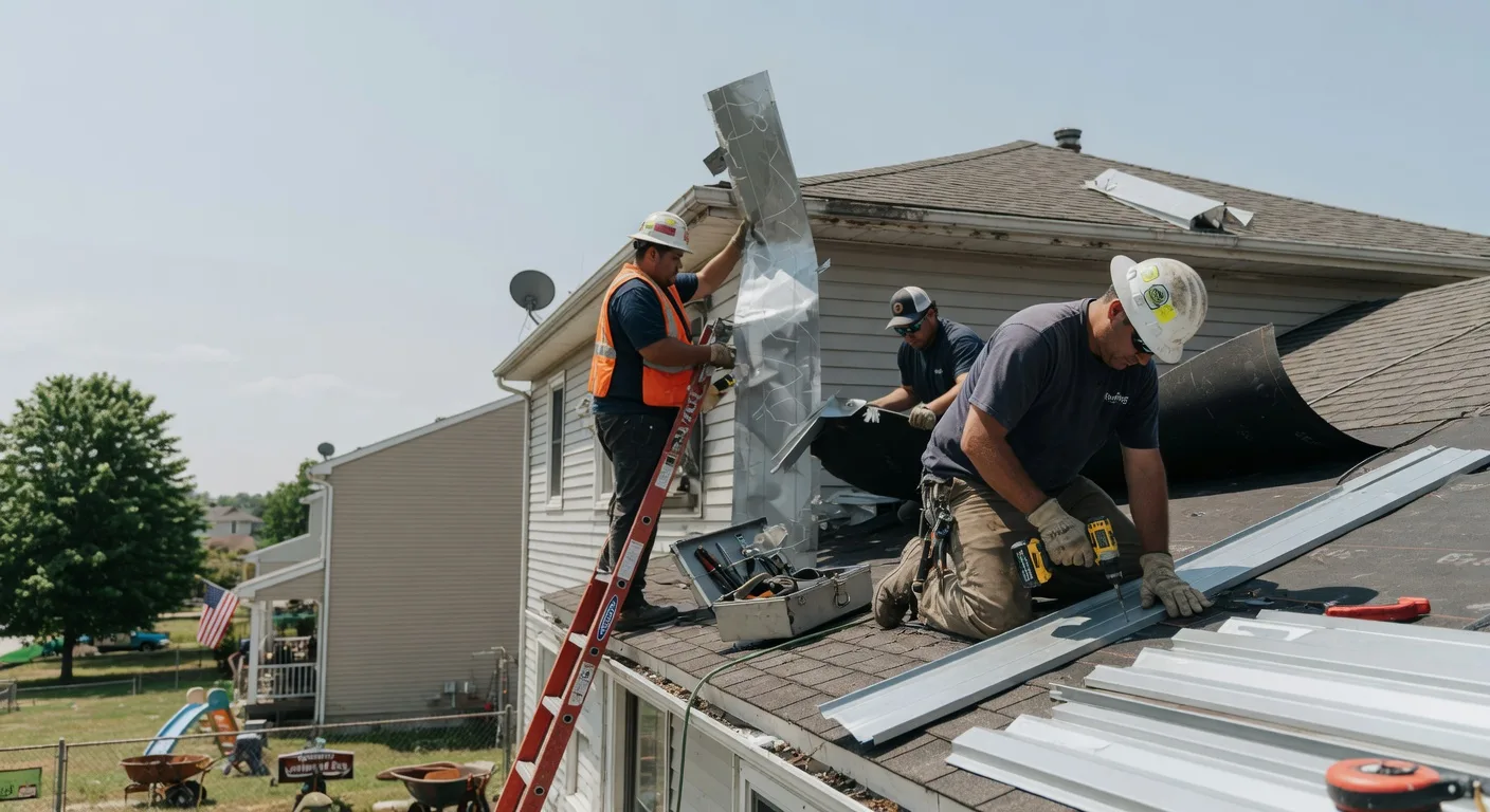 Metal Roofing Installation in Mereta, TX near me
